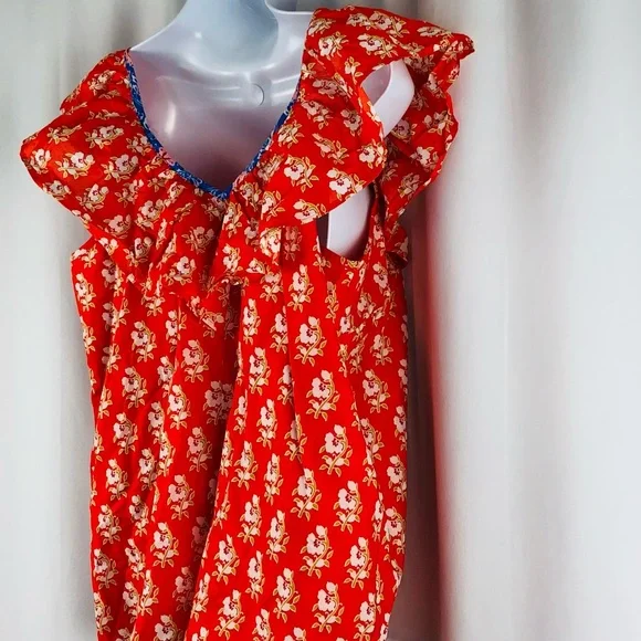 J.Crew Cotton ruffle neckline sleeveless NWT top S - Picture 12 of 14